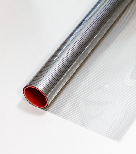 Матовая декоративная пленка NOVA Grey matte с полосами 0.4см